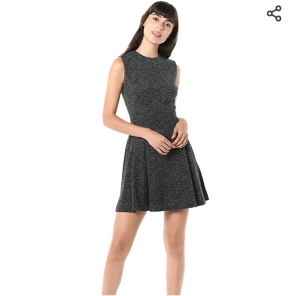 Theory Sleeveless Navy Dress